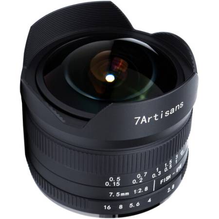 7Artisans 7.5mm F2.8 Mark II APS-C - obiektyw stałoogniskowy